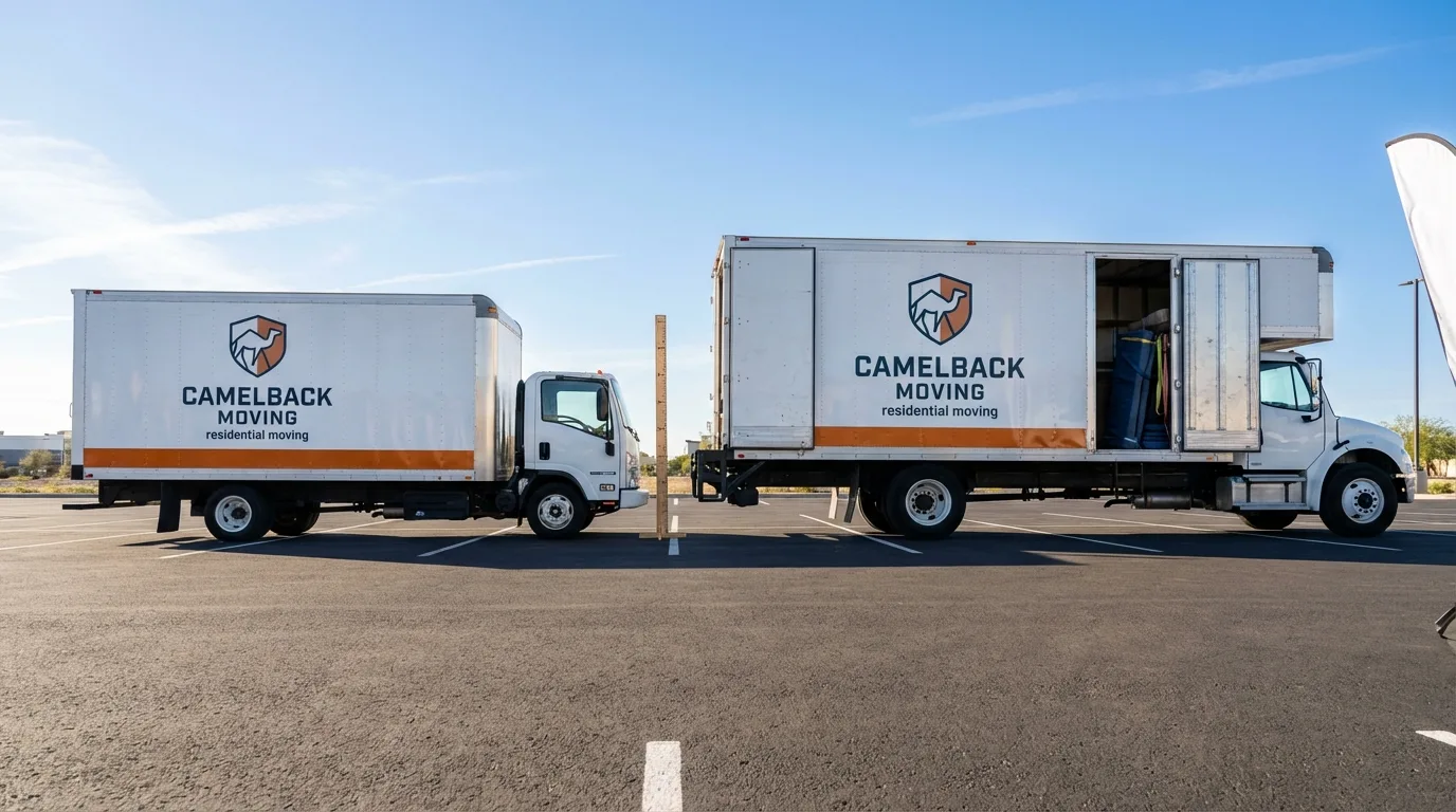 Moving truck size capacity guide in Falmouth